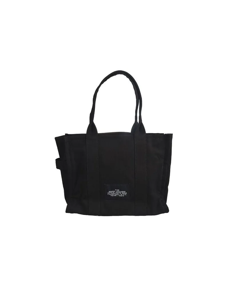 Marc Jacobs Women's Tote Black Cotton Tote-bags Black