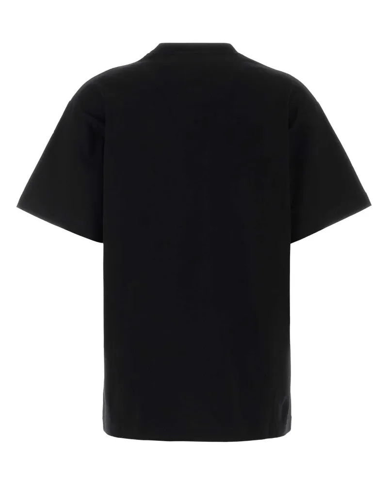 Gucci Women's Black Cotton T-Shirt Blackmix Fabric Black