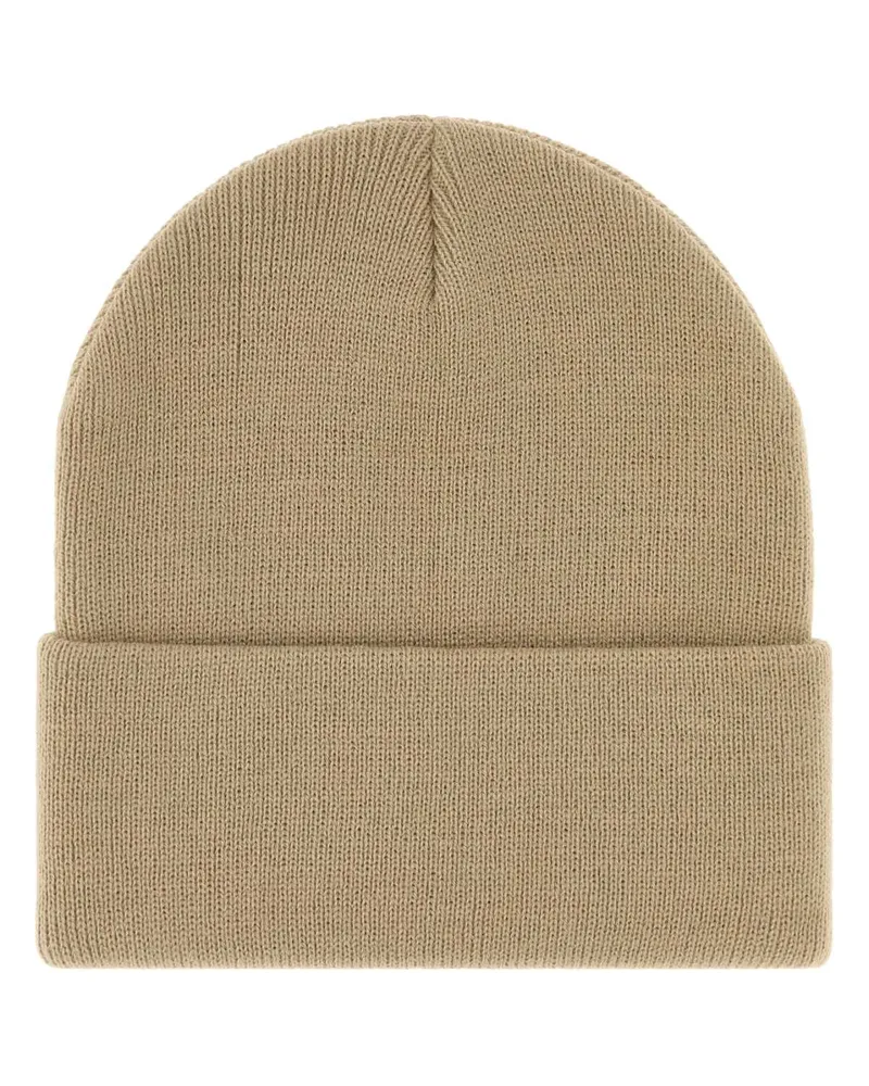 Carhartt WIP Men's Sand Knit Short Watch Hat Beige Exterior: Acrylic Cappelli Beige