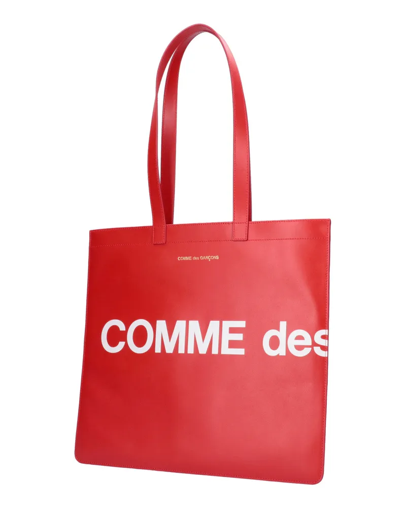 Comme des Garçons Unisex Bags Red Cow Leather Red