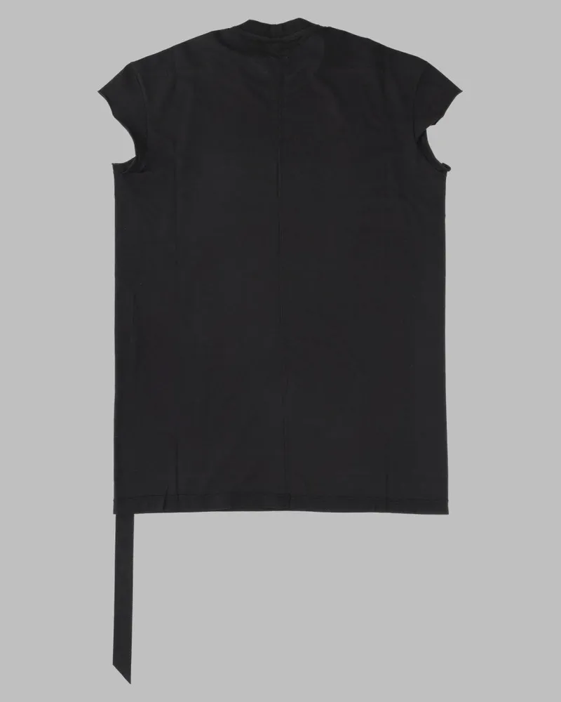 DRKSHDW by Rick Owens Cotton Jersey T-Shirt — Black Black
