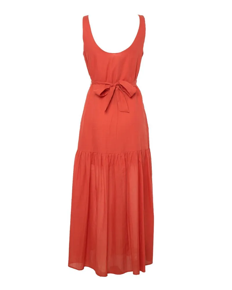 Pennyblack Women's Dress Lobster Cotton Red