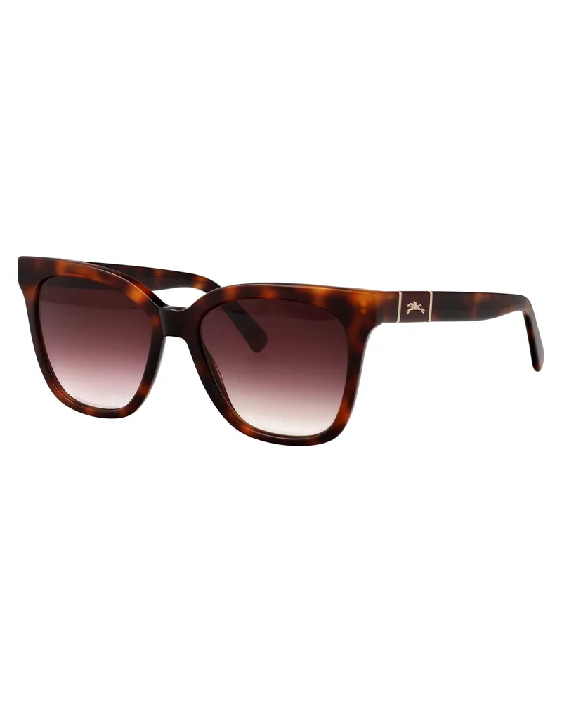 Longchamp Women's Sunglasses Brown Acetate Brown