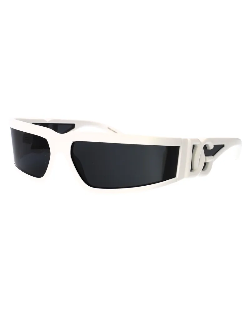 Dolce & Gabbana Unisex Sunglasses 0dg6198 White Injected White