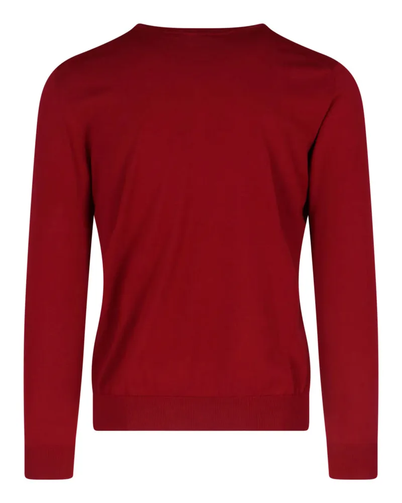 Drumohr  Men's Sweaters Red Cotton Red
