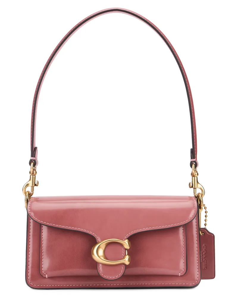 Coach Women's Shoulder Bag Tabby 2.0 Pink Calfskin Handbags Hand Pink