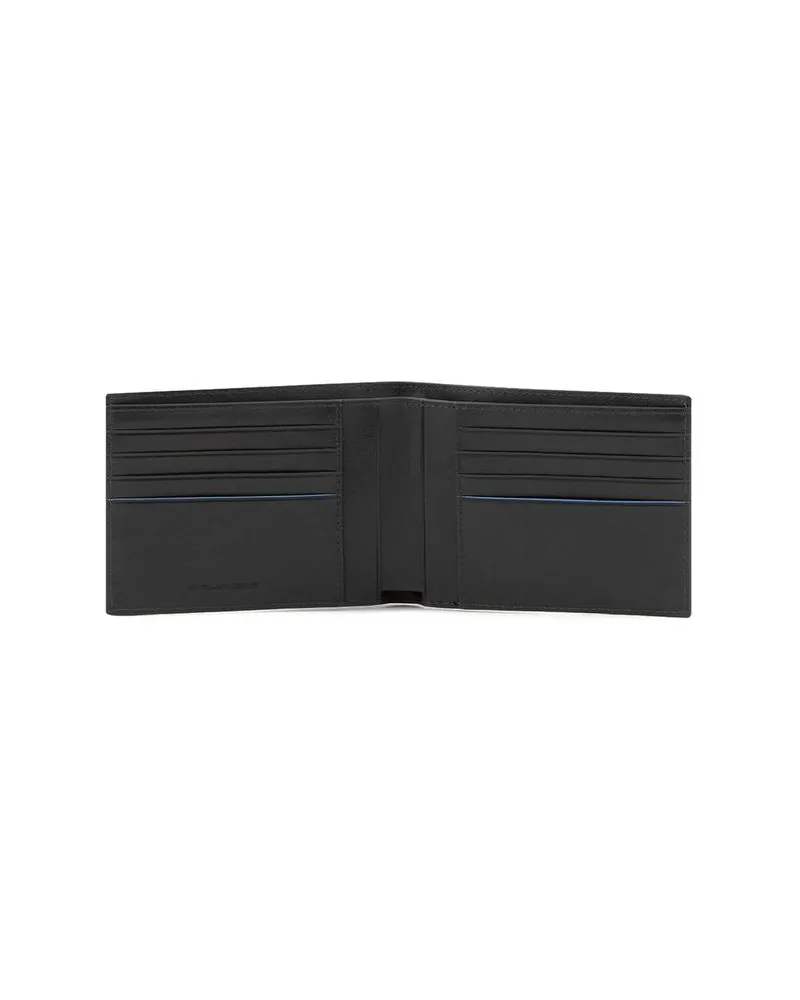 Piquadro Men's Black Leather Bags Wallet Black