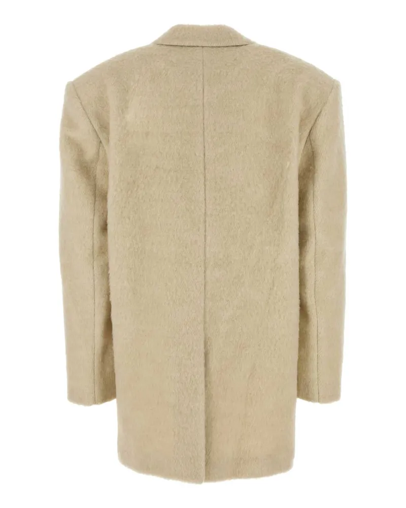 ANDAMANE Women's Teresa Blazer Beige Exterior Acrylic Polyester Blazers Beige