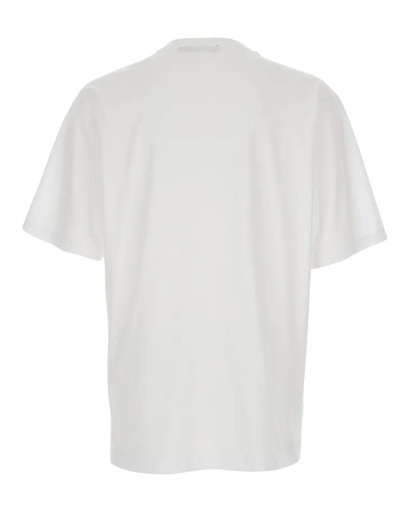 Dolce & Gabbana Men's T-Shirt Crew Neck White Cotton T-Shirts And Polos White
