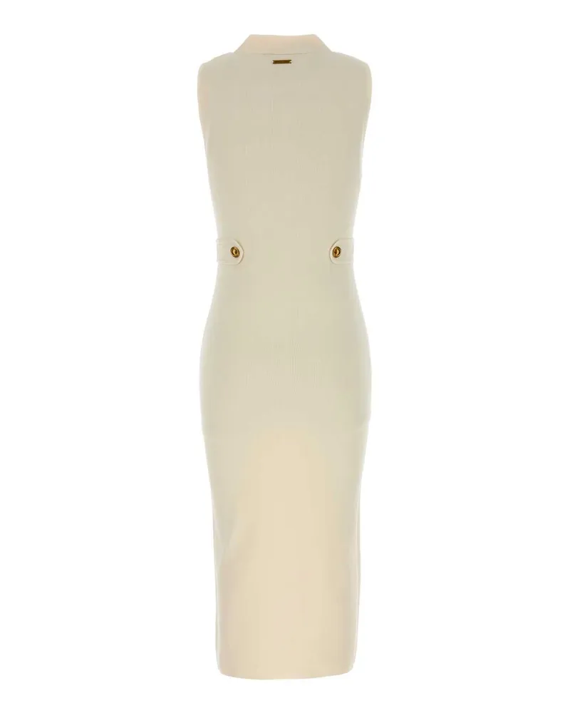 Michael Kors Women Vnk Nk Tank Midi Bone Gonne Skirt Beige