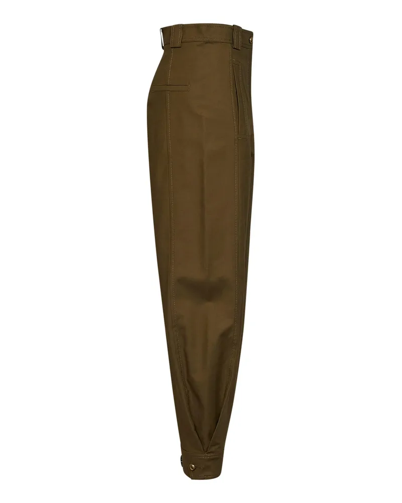 Max Mara Mxmadorni Trousers — Green Green
