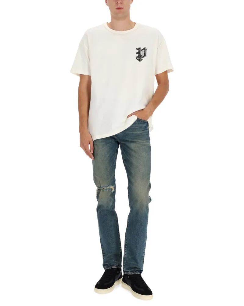 PURPLE BRAND Slim Fit Denim Jeans — Blue Blue