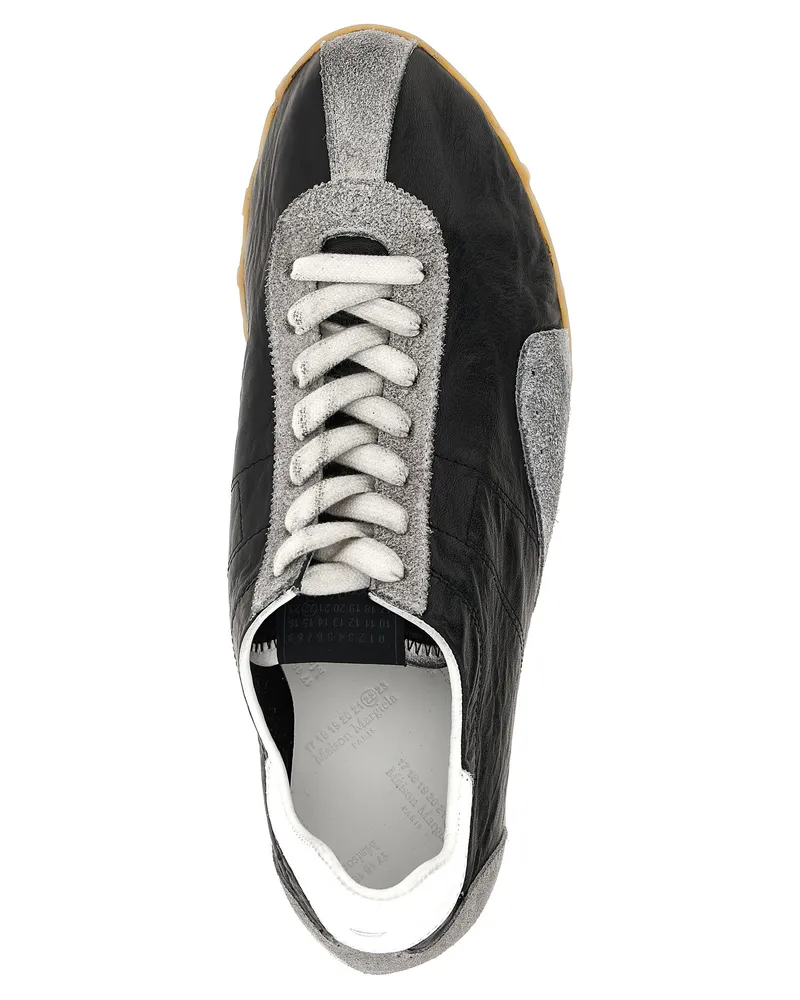 Maison Margiela Men's Multicolor Cashmere Athletic Sneakers Multicolor