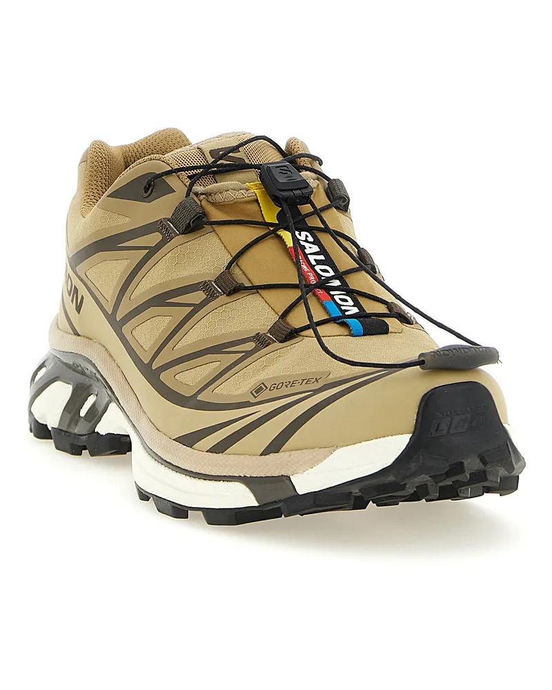 Salomon XT-6 GTX Sneakers — Beige Beige