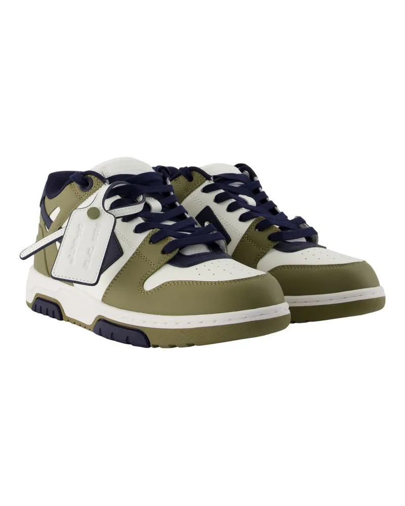 OFF-WHITE Men's Out Of Office Sneaker Multicolor Calfskin Multicolor