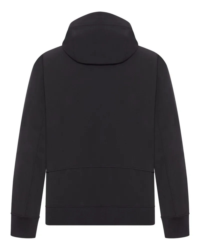 C.P. Company Hooded Nylon Blouson Jacket — Black Black