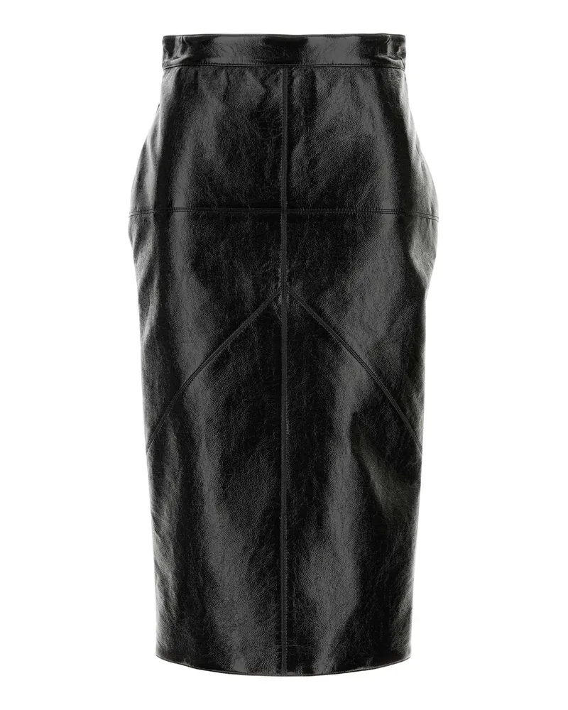 Lanvin Midi Skirt — Black Black