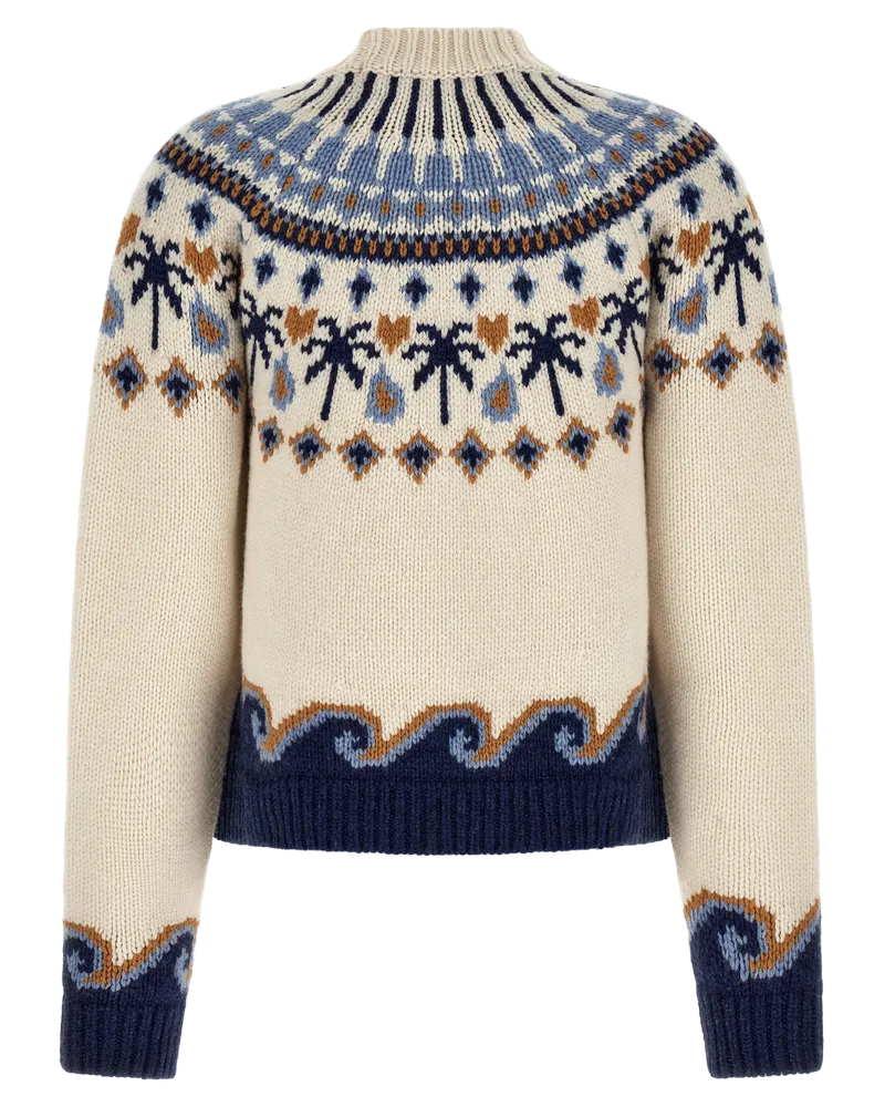 Alanui Women's Multicolor Virgin Wool Cardigan Clothing Multicolor