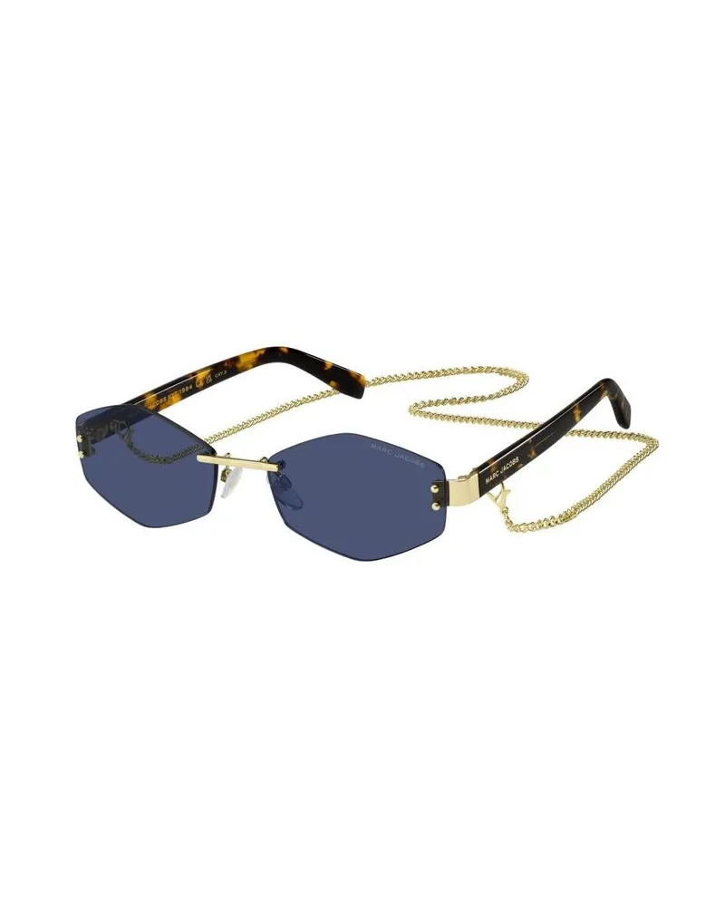 Marc Jacobs Unisex Sunglasses Gold Metal Gold