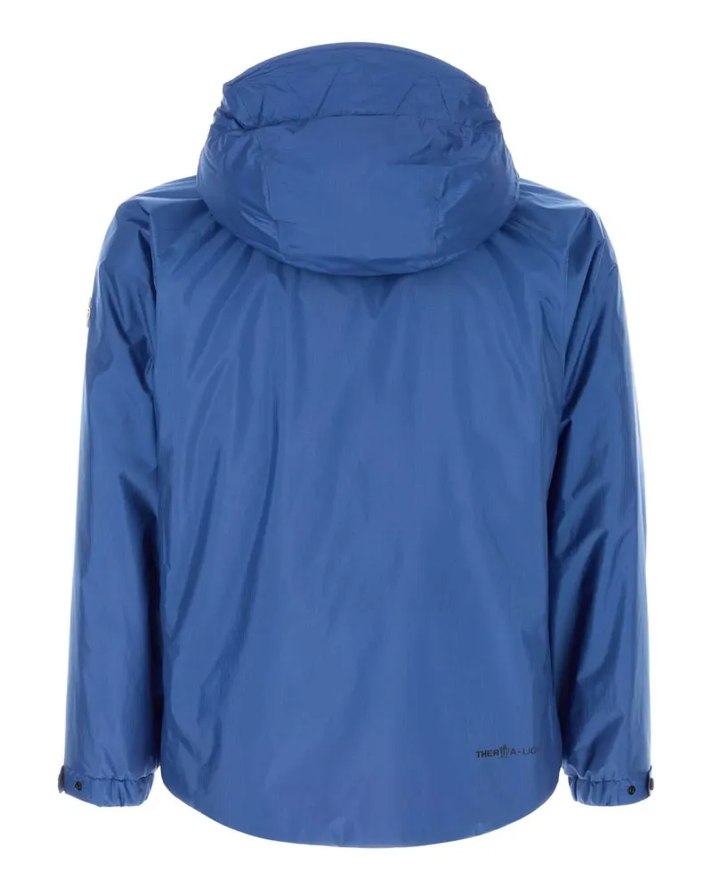 Moncler Men's Blue Polyester Thurn Down Jacket 75c Base Fabric: Polyamide-Nylon Giubbini Polyamide/nylon Blue