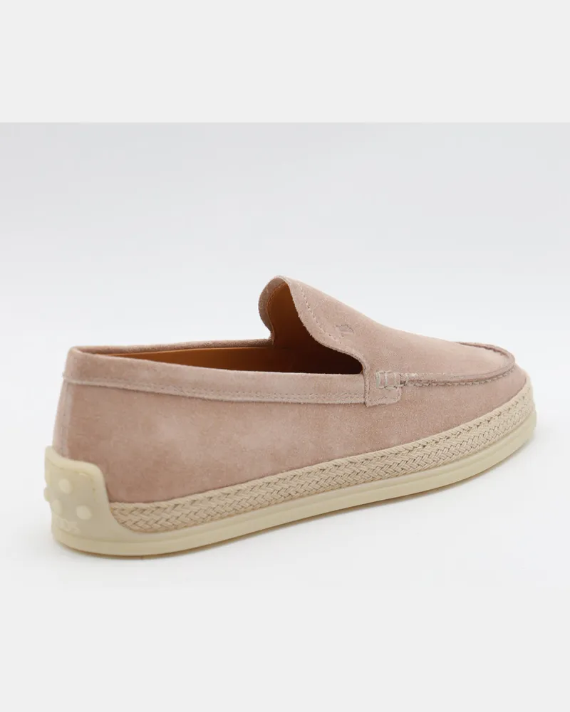 TOD'S Women's Flat Shoes Rosa Lingerie _cover Le Sole El Beige