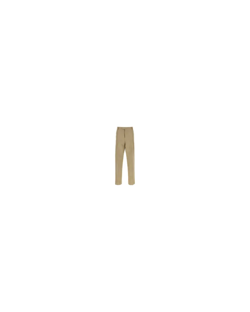 Ferragamo 145446793017 Safari Pantaloni Trousers Beige