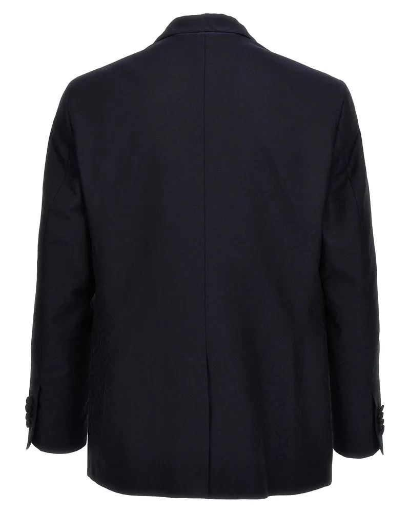 Etro Men's Blue Cotton Blazer Clothing Blue