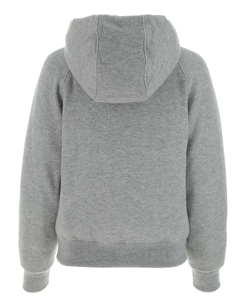 Prada Women's Grey Cashmere Blend Down Jacket Grigio Pa Ws Piumini Gray