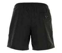 Men's Black Re-Nylon Swimming Shorts Nero Costumi Da Bagno Swimwear