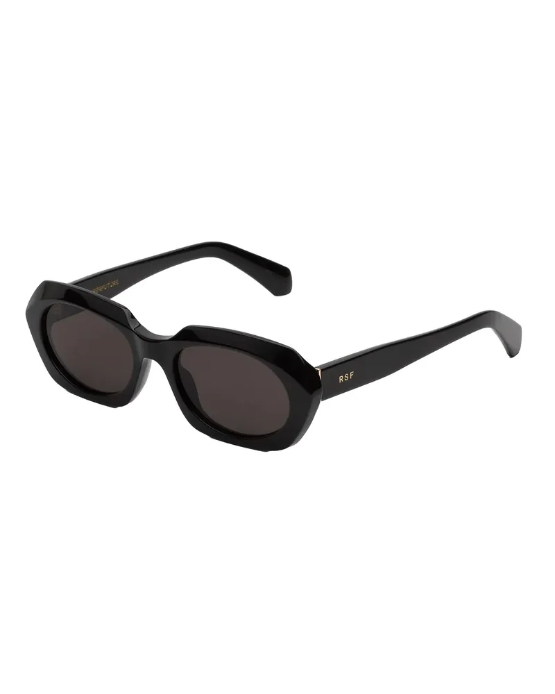 RETROSUPERFUTURE Unisex Sunglasses Epoca Black Acetate Black
