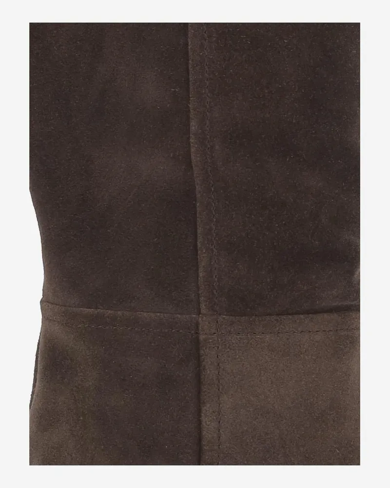 Paris Texas Women's Boots Lavinia 100 Leather Brown Brown