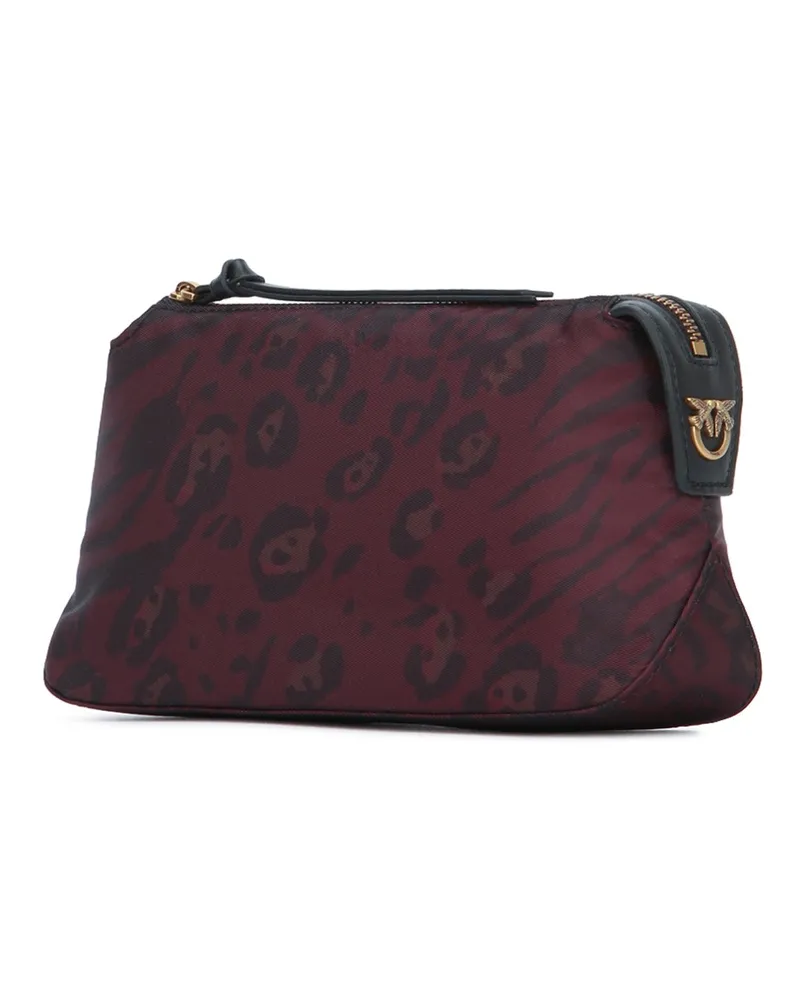 Pinko Women's Beauty Case Mini Nylon Macula Yz9q Perfumes Burgundy