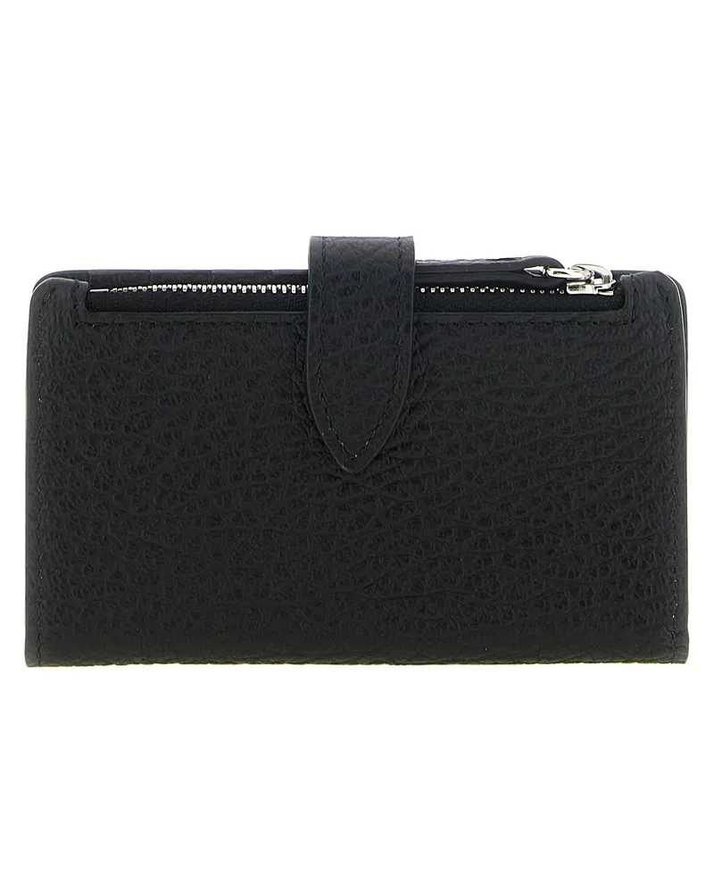 Maison Margiela Four Stitches Wallet — Black Black