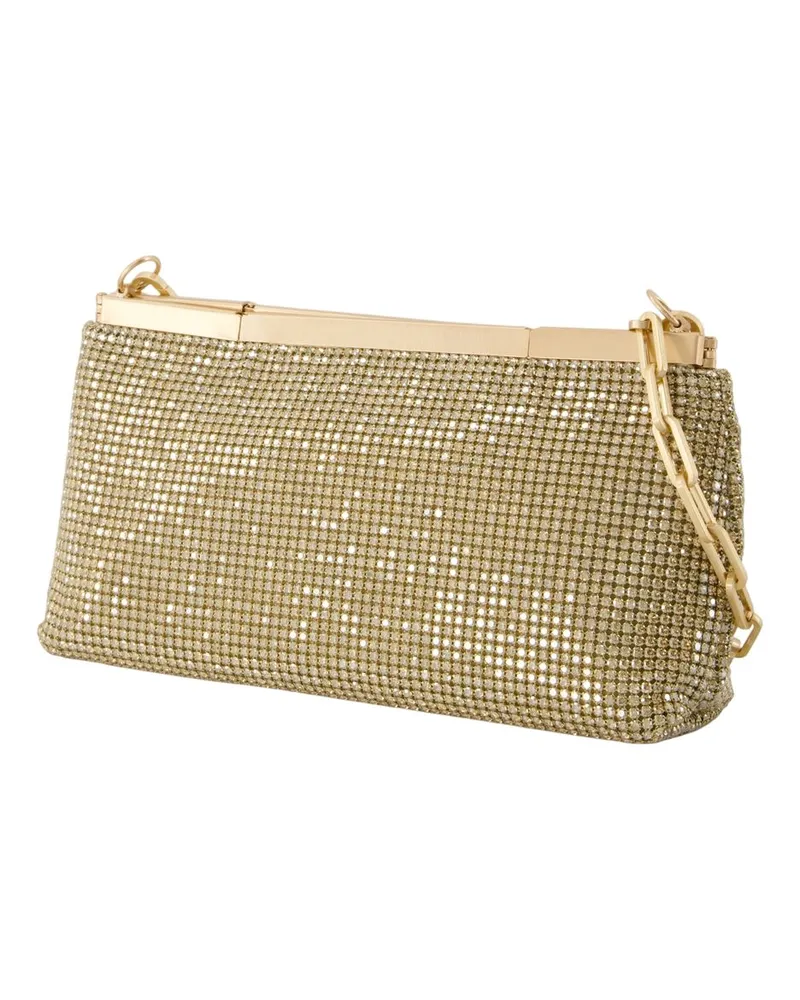 Cult Gaia Women's Felice Clutch -  Synthetic Gold Accessories Pouch Gold