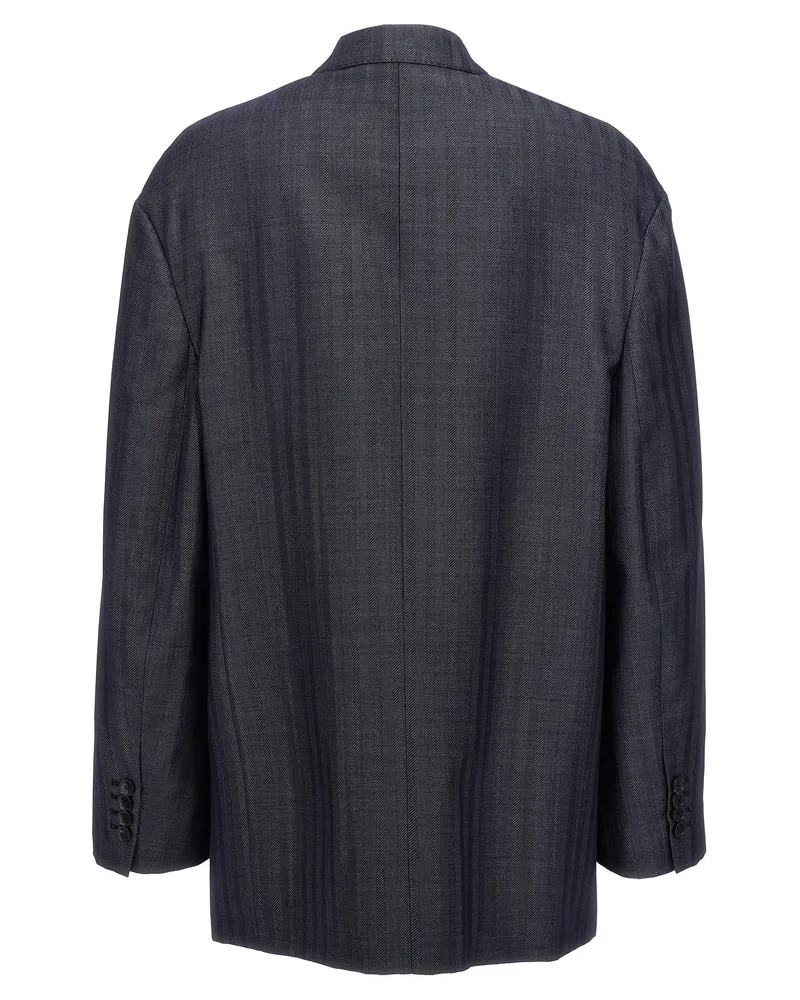 Etro Women's Blue Wool Blazer Clothing Blue