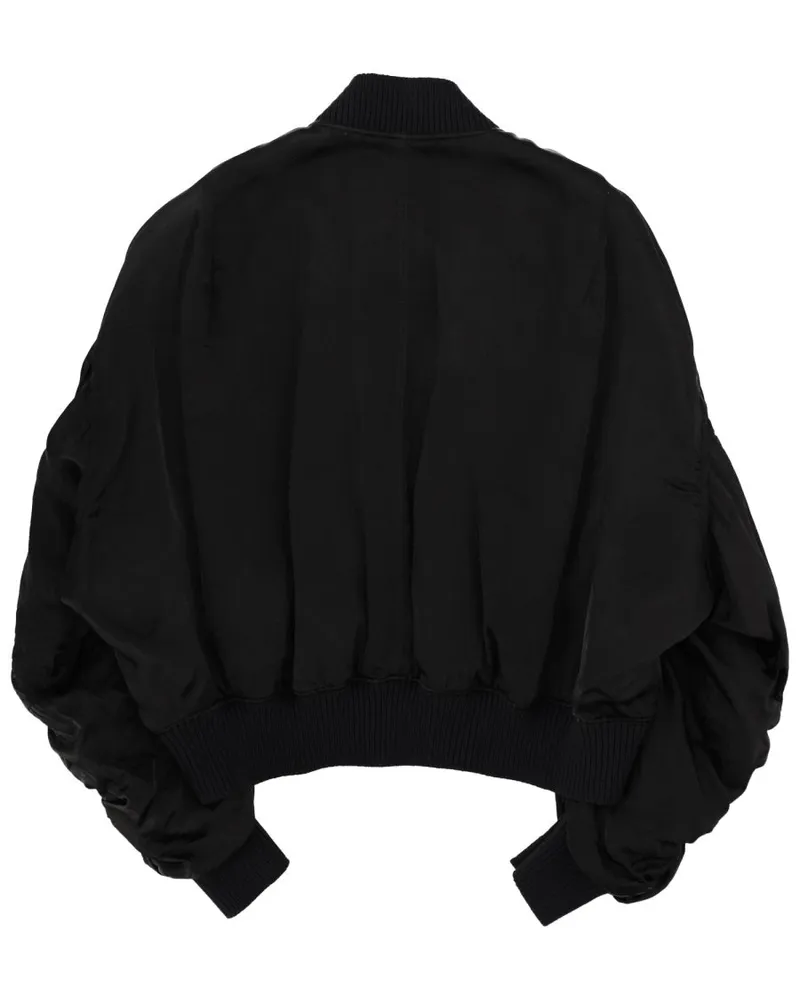 Rick Owens Bucket Flight Jacket — Black 