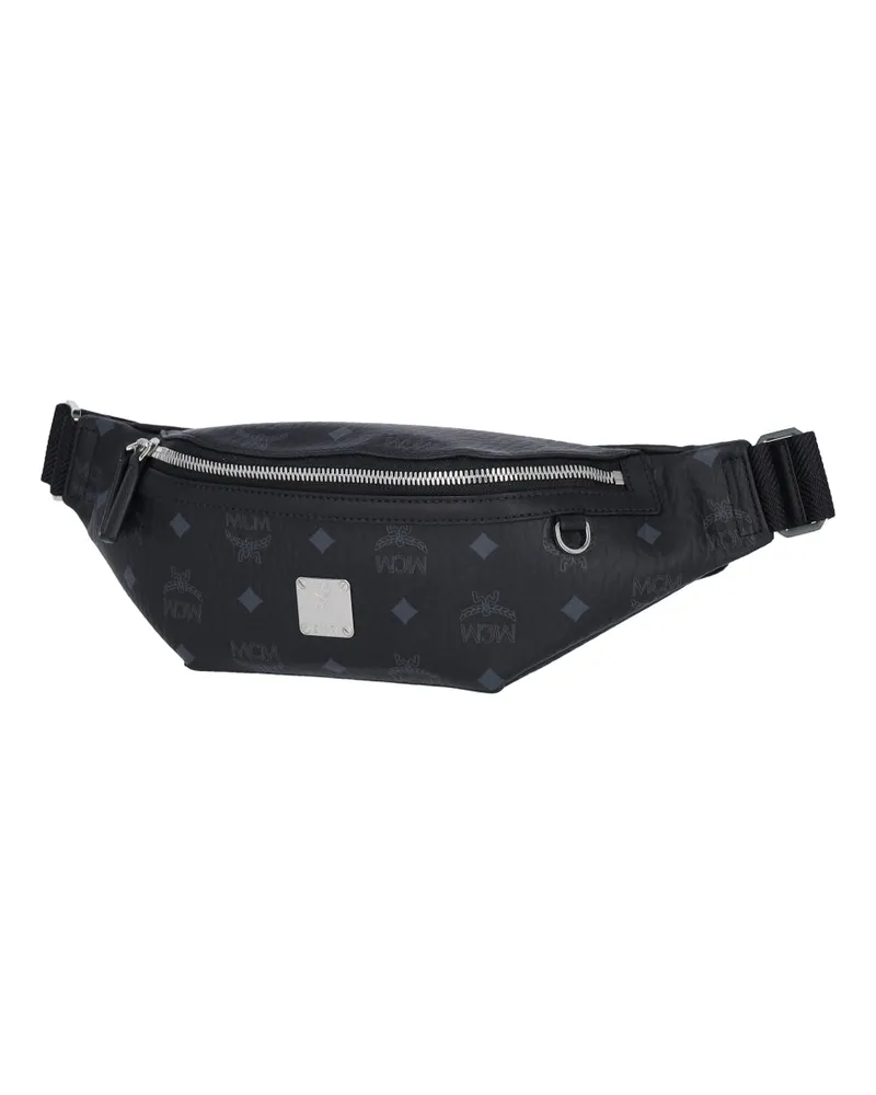 MCM Men's Bags Black Polyurethane Black