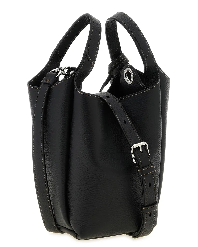 TOD'S T Timeless Bucket Bag — Black Black