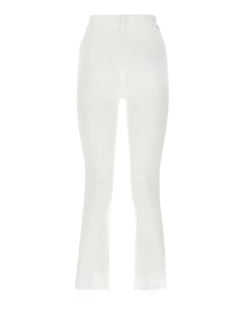 Mother Women's Jeans The Hustler Ankle Fot Cotton White