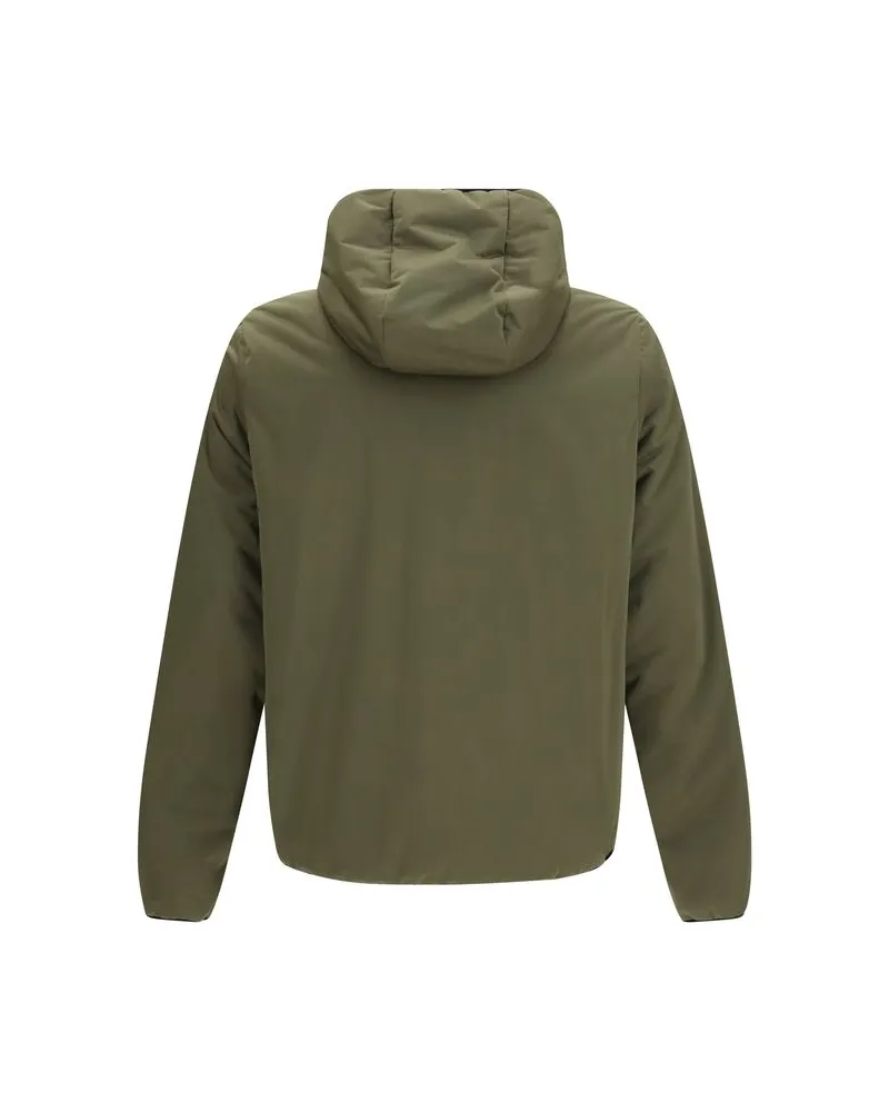 Moncler Quilted Polyamide Down Jacket — Green Green