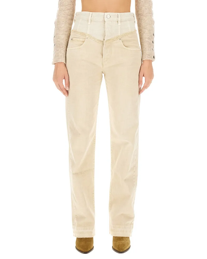 Isabel Marant Noemie Jeans — Powder Powder