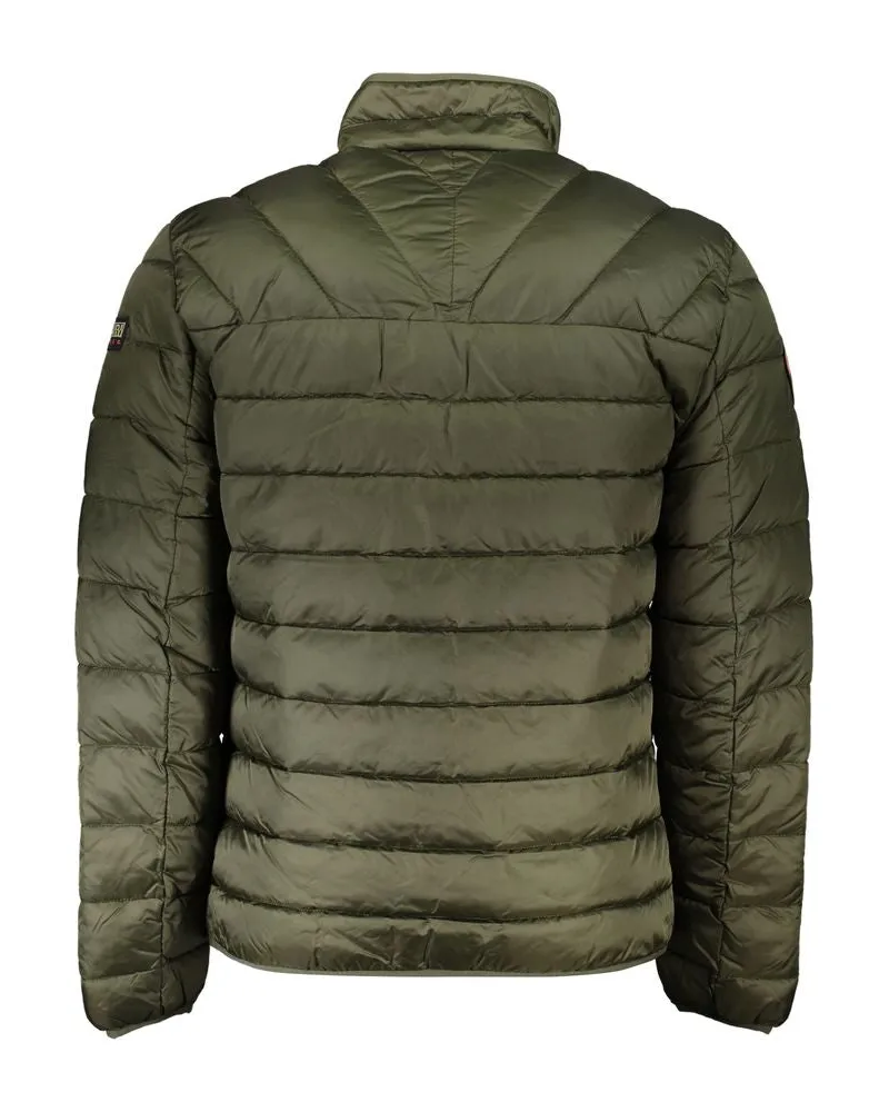 Napapijri Quilted Poliammide Down Jacket — Green Green