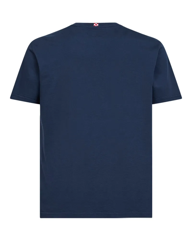 MC2 Saint Barth Men's T-Shirt Denver Blue Cotton T-Shirts And Polos Navy