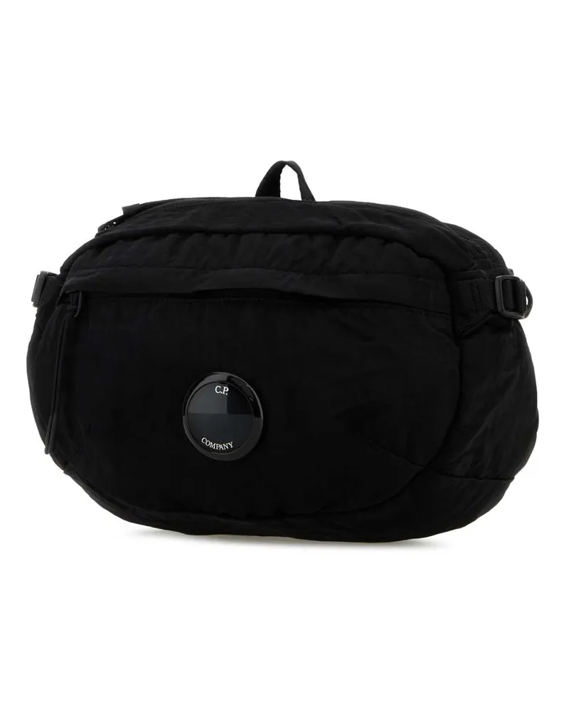 C.P. Company Nylon Shoulder Bag — Black Black
