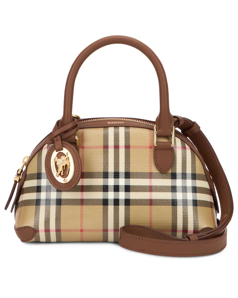 Burberry Women's Mini Bag Primrose Archive Beige Cotton Handbags Hand Beige