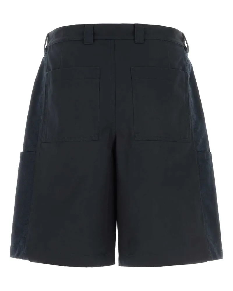 Gucci Cotton Bermuda Shorts — Blue Blue