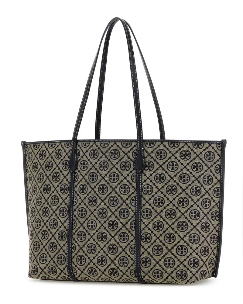 Tory Burch Women's Embroidered Canvas Shopping Bag 405 Main Body : Cotton Borse A Mano Beige