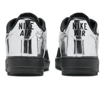 Women's Air Force Sneakers Black Leather Rubber