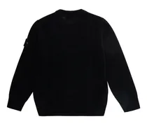 Wool Crew Neck Sweater — Black