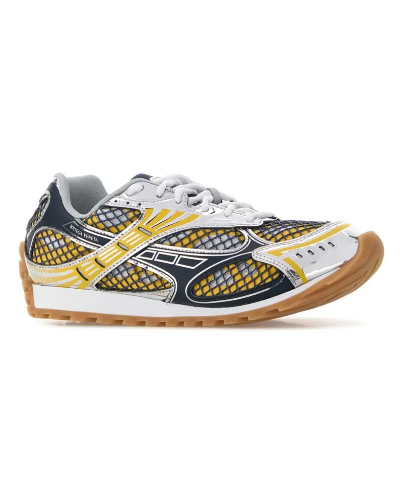 Bottega Veneta Men's Multicolor Orbit Sneakers Yellow Multicolor